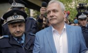 Liviu Dragnea after his hearing before the supreme court in mid-April. (© picture-alliance/dpa)
