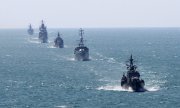 A Nato exercise on the Black Sea in 2015. (© picture-alliance/dpa)