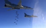 Russian fighter jets in Syrian airspace on January 23. (© picture-alliance/dpa)