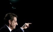 The UMP led by ex-president Nicolas Sarkozy won a surprise victory in the elections after predictions that the Front National would win. (© picture-alliance/dpa)