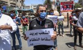 Провинция Идлиб на севере Сирии: протест против блокирующей позиции Росии и Китая. (© picture-alliance/dpa)