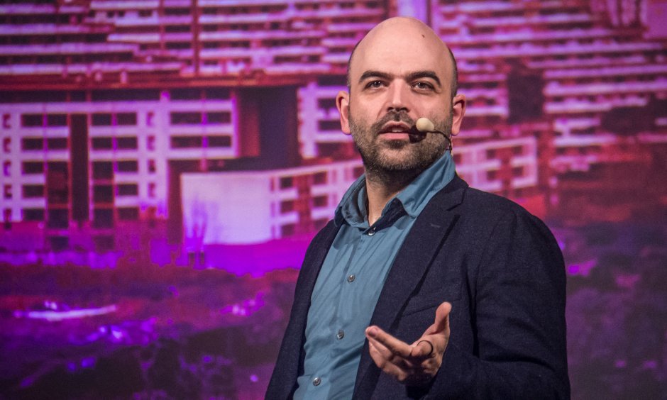 Journalist Roberto Saviano has been under police protection since 2006, and has to move to a new location every other day.