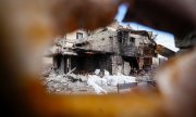 Kiev Oblastı'na bağlı Bucha kentindeki yıkım. (picture alliance/dpa / Kay Nietfeld)