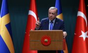 Erdoğan, 8 Kasım 2022. (© picture-alliance/EPA/NECATI SAVAS)