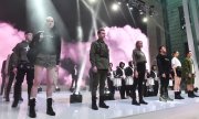 Black Star Wear's current collection was designed in collaboration with the Russian army. (© picture-alliance/dpa)