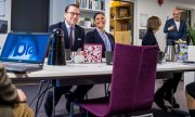 Crown Princess Victoria and her husband Prince Daniel visited Brå's offices in mid November. (© picture-alliance/dpa)