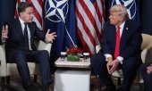 Nato Secretary General Mark Rutte stated that his talks with US President Donald Trump were not about Greenland's sovereignty but about protecting the Arctic. (© picture alliance / ASSOCIATED PRESS / Evan Vucci)