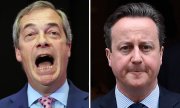 Farage et Cameron ne se sont pas affrontés directement, ils ont répondu aux questions du public. (© picture-alliance/dpa)