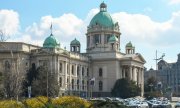 Belgrad'taki parlamento binası. (© picture-alliance/dpa)