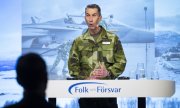 Главком шведской армии Микаэль Биден в ходе выступления на конференции по вопросам национальной обороны. (© picture alliance/TT Nyhetsbyrån/Понтус Лундаль)
