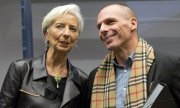Lagarde welcomed the minister's confirmation that Greece will repay the loan on April 9. (archive image -- © picture-alliance/dpa)