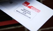 Bulletin de vote par correspondance pour les membres du SPD.(© picture-alliance/dpa)