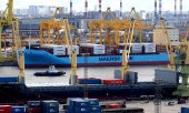 Контейнеровоз Venta Maersk в сентябре 2018-го года стал первым судном, прошедшим по Северному морскому пути. (© picture-alliance/dpa)