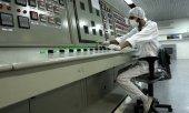 İsfahan'daki bir uranyum zenginleştirme tesisi çalışanı (arşiv fotoğrafı). (© picture-alliance/dpa)