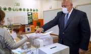 Бойко Борисов на избирательном участке. (© picture-alliance/dpa)