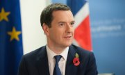 "It's about making sure the costs of the euro aren't imposed on British taxpayers," Osborne said. (© picture-alliance/dpa)