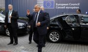Le Premier ministre bulgare, Boïko Borissov, à  Bruxelles. (© picture-alliance/dpa)