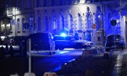 La synagogue, située au centre de Göteborg, n'a pas pris feu, malgré les attaques. (© picture-alliance/dpa)