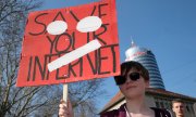 Gegner der EU-Urheberrechtsreform fürchten Zensur. (© picture-alliance/dpa)