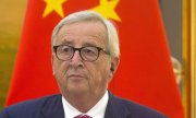 EU-Kommissionspräsident Jean-Claude Juncker auf dem EU-China-Gipfel 2018. (© picture-alliance/dpa)
