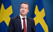 Министр шведского правительства по вопросам миграции и интеграции Андерс Игеман. (© picture alliance/TT NYHETSBYRN/Ларс Шродер)