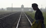Территория бывшего концентрационного лагеря Освенцим. (© picture-alliance/dpa)