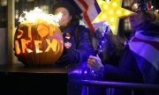Manifestants opposés au Brexit, le 29 octobre, devant la Chambre des communes. (© picture-alliance/dpa)