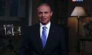 Muscat a annoncé sa démission dans une allocution télévisée, le 1er décembre 2019. (© picture-alliance/dpa)