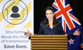 New Zealand's Prime Minister Jacinda Ardern. (© picture-alliance/dpa)