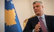 Hashim Thaçi auf einer Aufnahme aus dem Jahr 2018. (© picture-alliance/dpa)