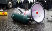 En marge d'une manifestation contre la modification de la loi sur la protection contre les infections. (© picture-alliance/dpa/Emmanuele Contini)