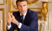 Emmanuel Macron on 3 June. (© picture alliance/dpa/MAXPPP/Olivier Corsan)