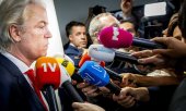 Geert Wilders on 3 June. New elections are expected to be held in the autumn. (© picture-alliance/ANP / Robin van Lonkhuijsen)