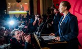 Die Sozialdemokraten von Regierungschefin Mette Frederiksen wurden mit 22 Prozent der Stimmen erneut stärkste Partei, schnitten aber so schlecht ab wie seit Jahrzehnten nicht. (© picture alliance / Ritzau Scanpix / Mads Claus Rasmussen)