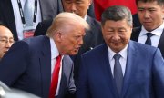 Zuletzt haben sich Trump und Xi Ende Oktober 2025 im südkoreanischen Busan getroffen – allerdings nur für zwei Stunden. (© picture alliance / Sipa USA / Young Ho)