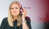 La présidente du CIO, Kirsty Coventry. (© picture-alliance/KEYSTONE / CYRIL ZINGARO)