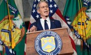 Finanzminister Scott Bessent drohte: "Jede Art von wirtschaftlichem Engagement mit diesem mörderischen Regime wird die Verantwortlichen der vollen Wucht der amerikanischen Macht aussetzen." (© picture alliance / AP Photo/Julia Demaree Nikhinson  Julia Demaree Nikhinson)
