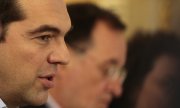 Am Dienstag hat Tsipras abermals Reformpläne in Brüssel vorgelegt, die als unzureichend bewertet wurden. (© picture-alliance/dpa)