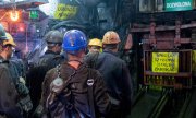 At the coal mine in Katowice. (© picture-alliance/dpa)