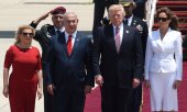 Donald Trump et le Premier ministre israélien Benyamin Nétanyahou. (© picture-alliance/dpa)