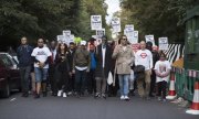 Commemoration march for the victims of the Grenfell Tower fire. (© picture-alliance/dpa)