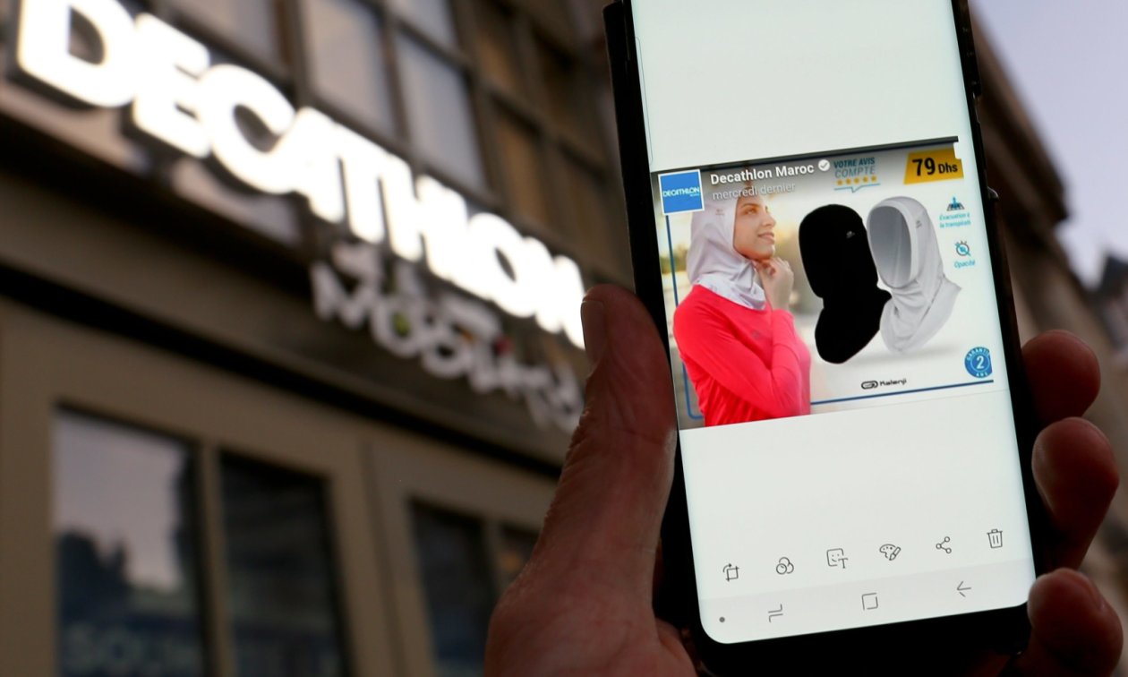 hijab nike decathlon