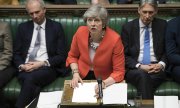 Theresa May in the House of Commons on 12 March 2019. (© picture-alliance/dpa)