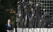 The Hague: Prime Minister Rutte at the commemoration of the end of the Second World War in the former Dutch East Indies. (© picture-alliance/dpa)