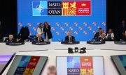 The Nato Summit in Madrid - pictured here on 29 June 2022 - consisted of three days of intensive meetings. (© picture alliance/AA/Dursun Aydemir)