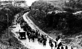 Marche des partisans de Mussolini vers Rome, en 1922. (© picture alliance / Photo12/Archives Snark)