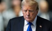Donald Trump is the first president in US history to be convicted of a criminal offence. (© picture alliance/ASSOCIATED PRESS/Justin Lane)