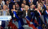 La candidate du parti populiste de droite Rassemblement National, Marine Le Pen, est donnée favorite par les sondages. (© picture-alliance/SIPA/Alain ROBERT)