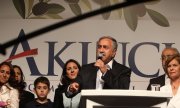 Mustafa Akıncı telefonierte noch am Wahlabend mit dem Präsident der Republik Zypern, Nikos Anastasiadis. (© picture-alliance/dpa)