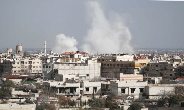 Syrien Kampfe In Afrin Bomben Auf Ost Ghuta Eurotopics Net